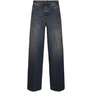 Haikure Wide-Leg Denim Jeans With Vintage Finish - NWT